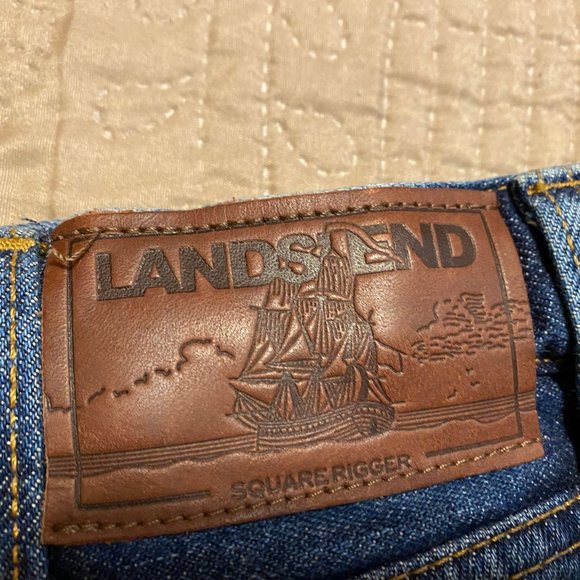 Land's End Square Rigger Traditional Fit Jeans 5/$25 - Picture 3 of 9